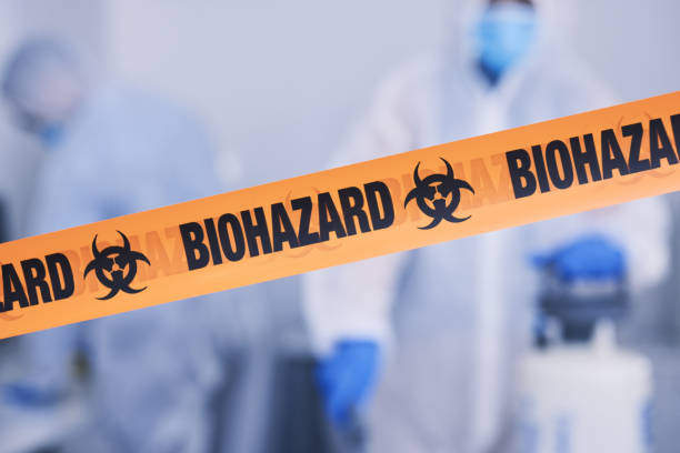 Professional Infectious Disease Decontamination technician working in Victor, CA
